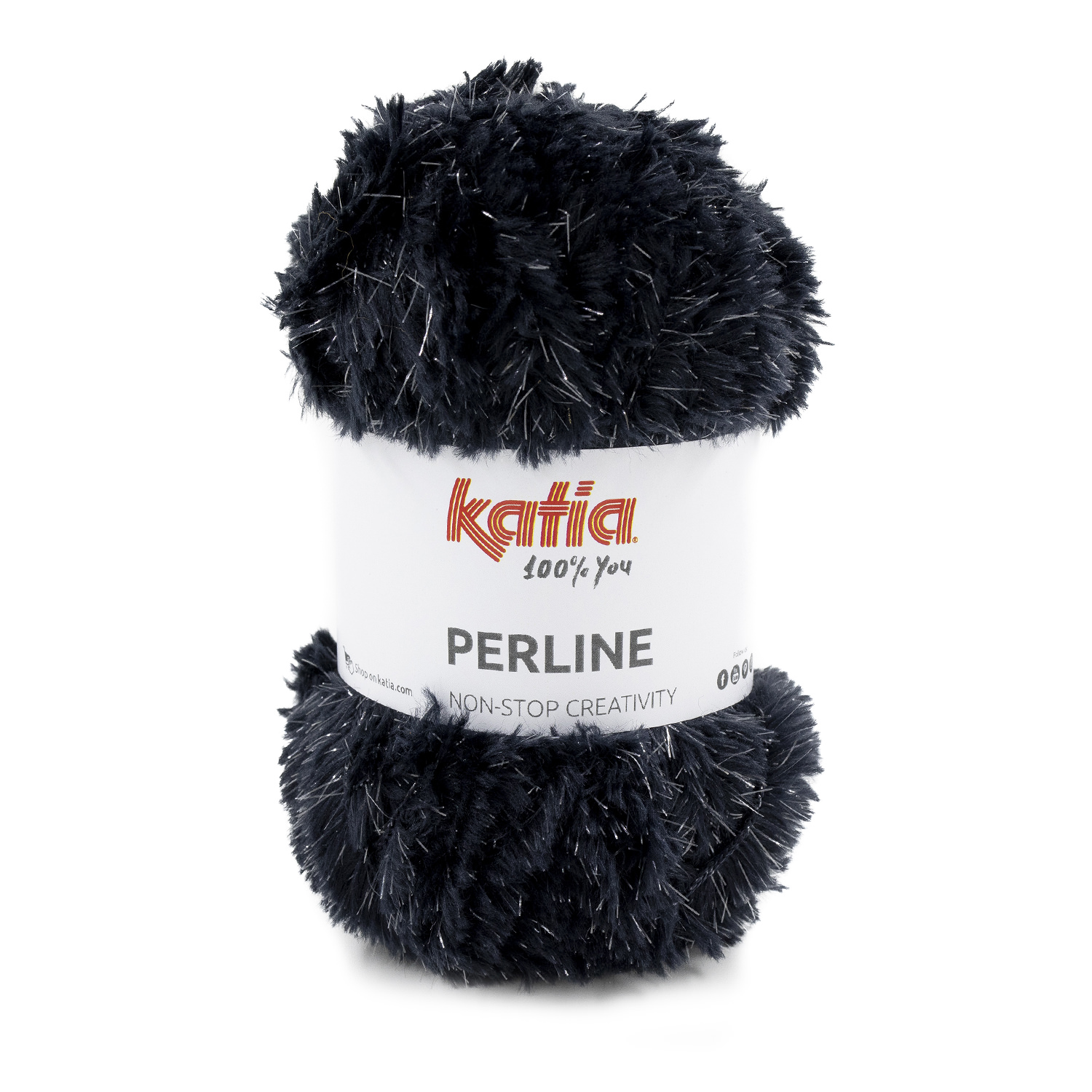 Perline - Laine Fourrure avec fil brillant - Katia Yarns - Les aiguilles de  Lulu