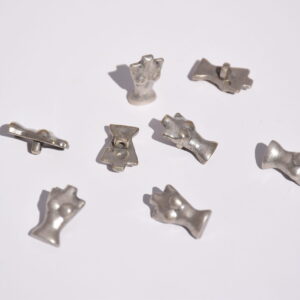 Bouton breloque buste femme 18mm