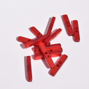 Bouton Buchette Rouge 30mm