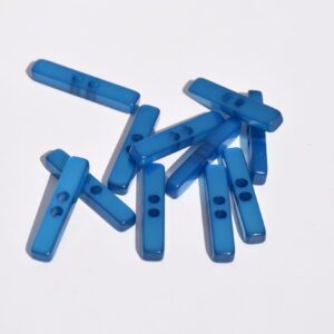Bouton Buchette Bleu 30mm
