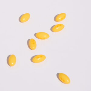 Bouton Buchette Jaune 15 mm