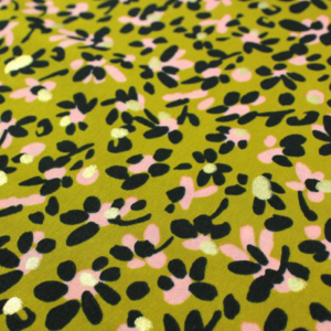 Tissu Polyester Motifs fleurs