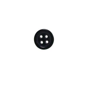 Bouton Plastique Noir 10 mm