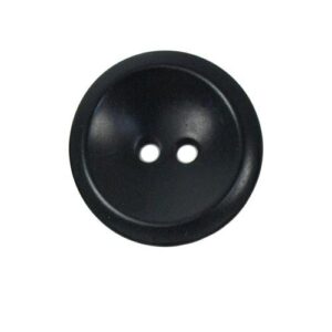 Bouton Plastique Noir 25 mm