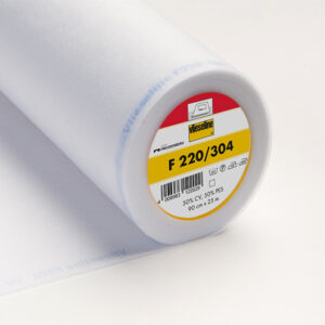 Entoilage thermocollant Vlieseline F220 Blanc