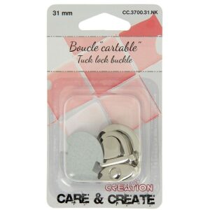 Boucle Cartable 31 mm argent