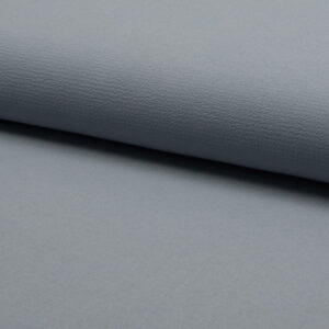 Tissu Crêpe Stretch Polyester Gris