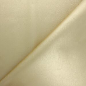 Tissu Simili Cuir Karia Uni Gold