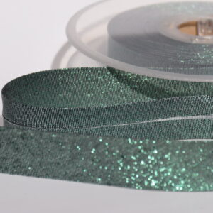 Biais Lurex Vert 20mm
