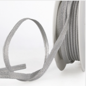 Passepoil Lurex Argent 10mm