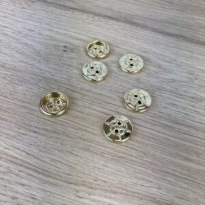 Bouton Metal doré Marin 18mm