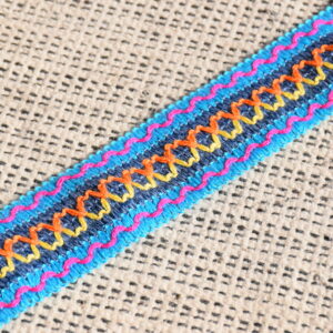 Galon Sangle 45mm Turquoise