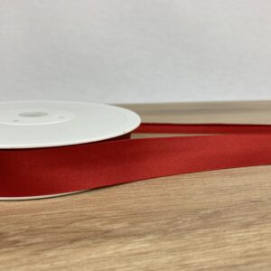 Biais Uni Satin 20 mm Rouge