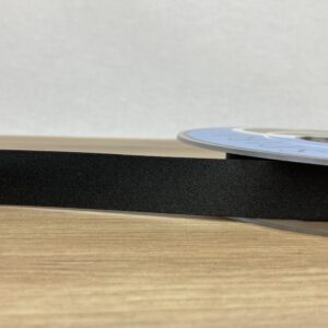 Biais Uni Satin 20 mm - Noir