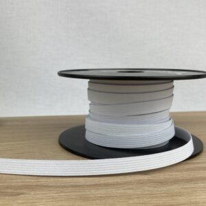 Elastique 10mm Blanc