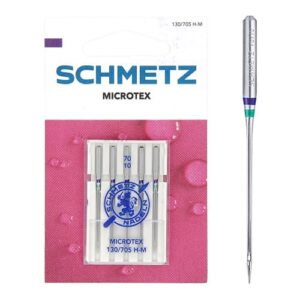 Aiguilles machine Microtex n°70 Schmetz