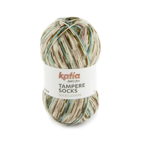 Tampere Socks Laine à chaussettes jacquard Katia Yarns