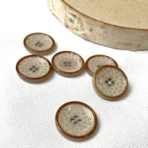 Bouton fantaisie 22 mm