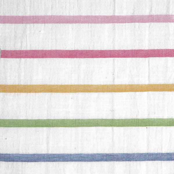 Tissu Katia Fabrics Panama Stripes Rainbow