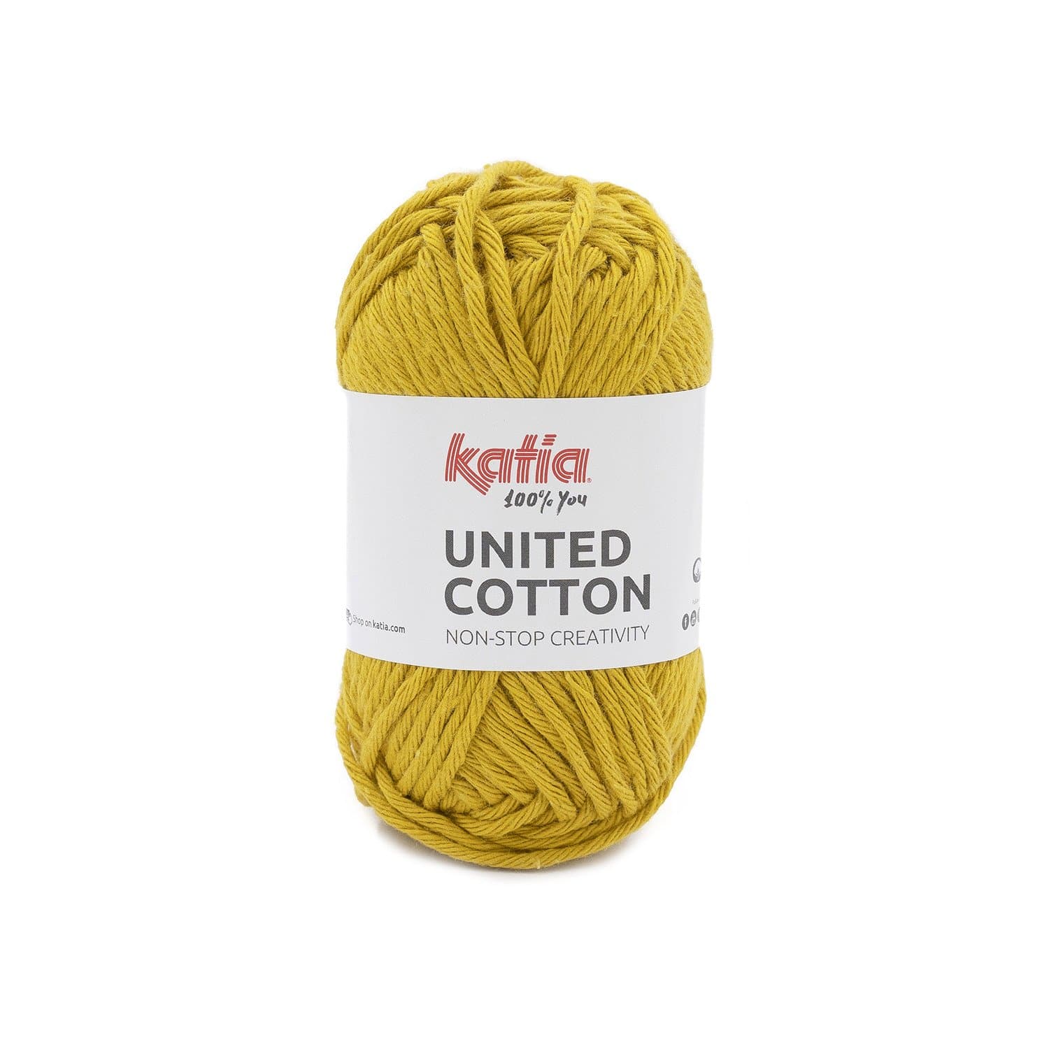 Fil 100% coton United Cotton Katia Yarns - Les aiguilles de Lulu