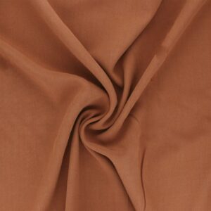 Tissu Viscose uni camel