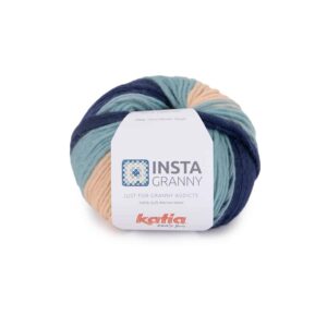 Instagranny Katia Yarns granny square