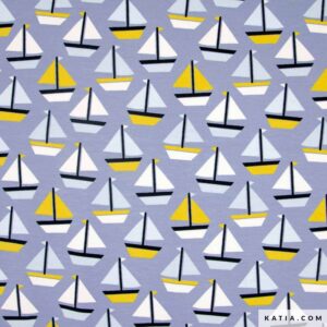 Tissu Katia Fabrics Summer Sweat ships pastel