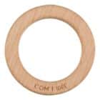 Anneau rond de dentition en hêtre