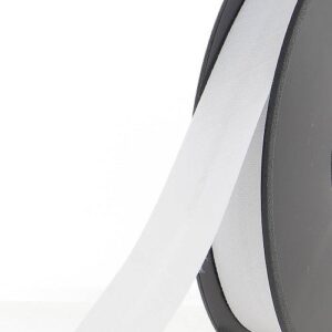 Biais Uni 40 mm Blanc
