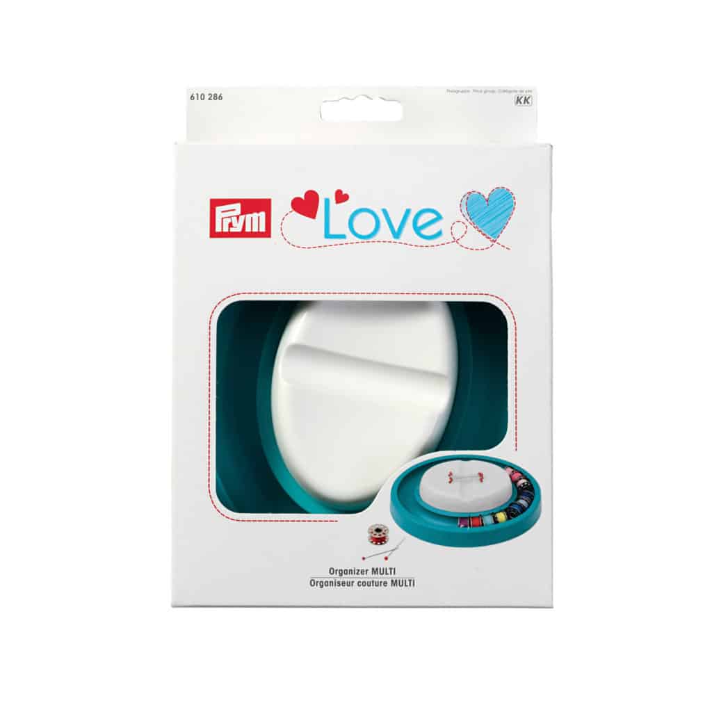 Enfile-Aiguille Birdy Prym Love - Avec Coupe-Fil Intégré, Couvercle De Protection, Couleur Menthe