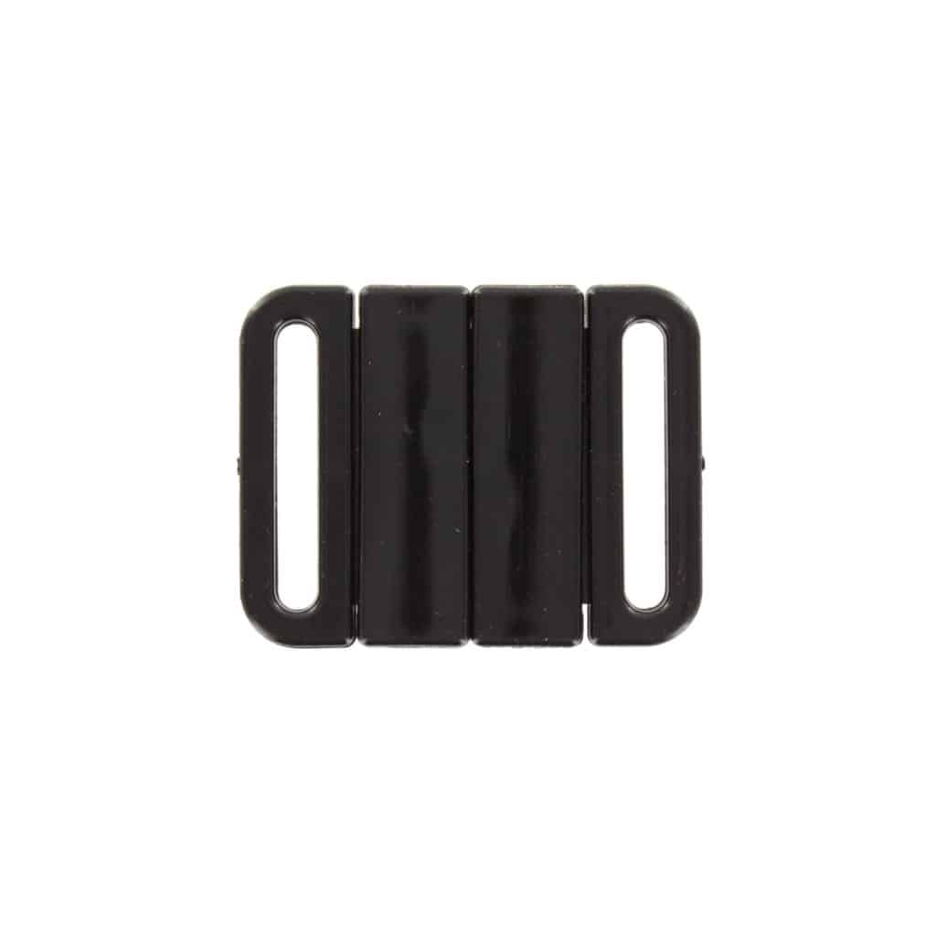 Attache maillot de bain noir 25 mm Les aiguilles de Lulu