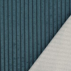 Tissu velours Huggy canard