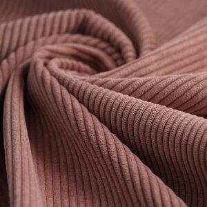 Tissu velours Huggy Rose