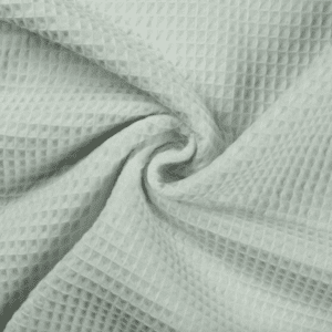 Tissu Nid Abeille Uni menthe