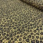 Tissu Double Gaze leopard