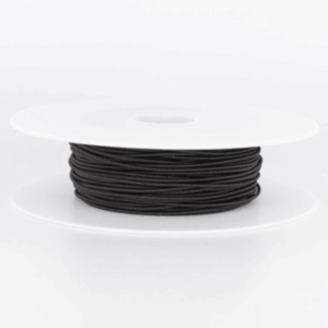 Cordon élastique 1,5 mm Noir