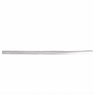 Cordon simili cuir argent 3 mm