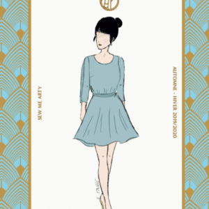 Patron couture robe / top Niki Maison Fauve 