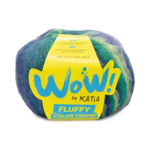 Wow Fluffy color trend Katia Yarns