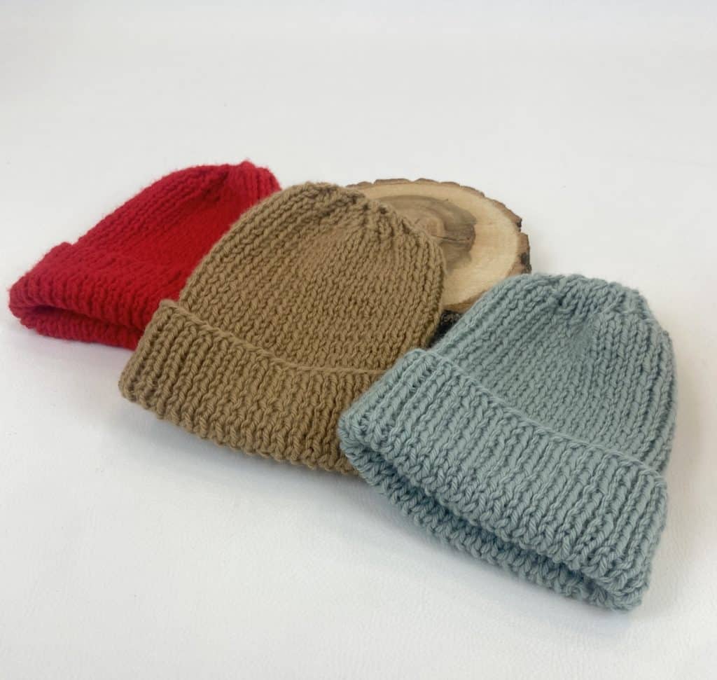 Kit tricot bonnet facile