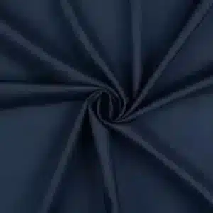 Tissu Popeline de coton bleu marine
