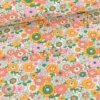 Tissu Cretonne enduit Popette