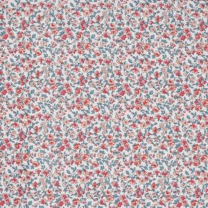 Tissu coton Leonie Corail