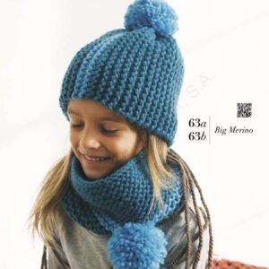 Kit tricot facile bonnet enfant