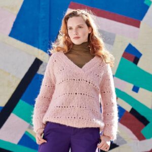 Kit tricot Pull à manches raglan Reiki