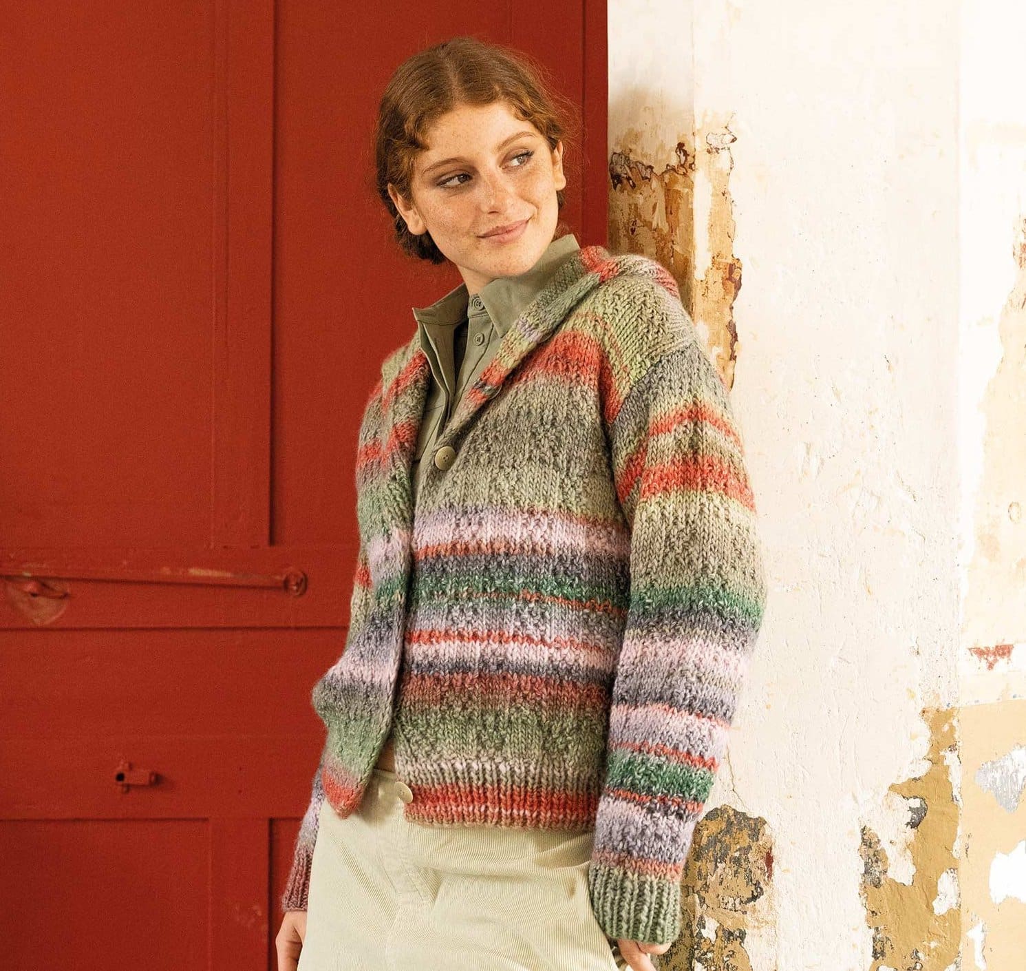 Kit tricot Poncho enfant Funk - Katia Yarns - Les aiguilles de Lulu
