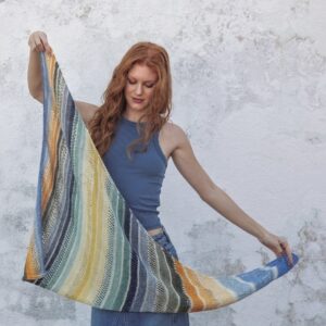 Kit tricot châle Fair Cotton Infinity