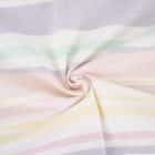 Tissu Katia Fabrics Recycled canvas stripes Pasty