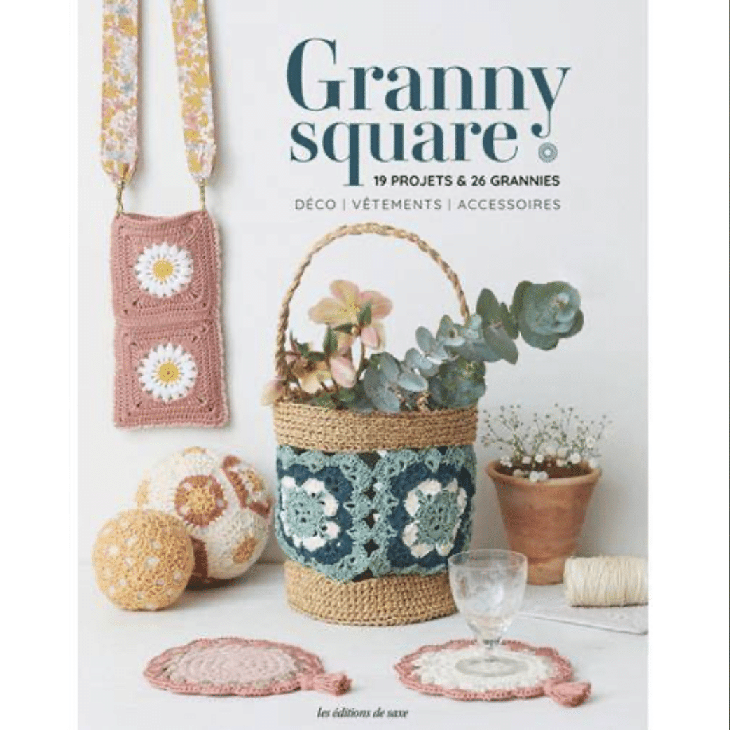 Livre Granny square 19 projets & 26 grannies