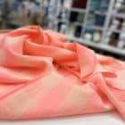 Tissu Katia Fabrics Fluor square coral fluor